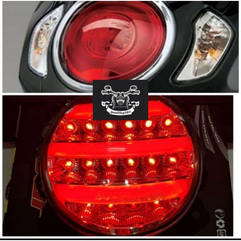 Stoplamp led scoopy new 2021-2022 jpa