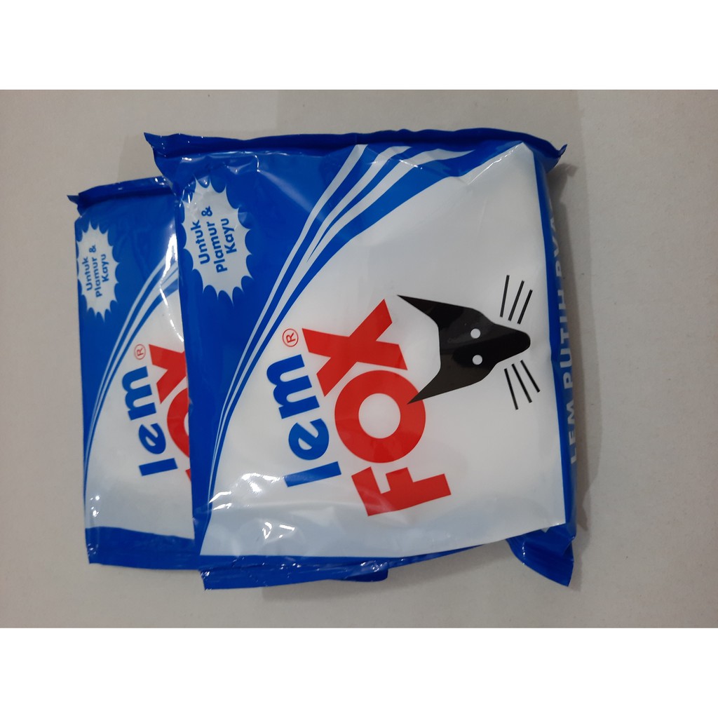 

LEM FOX REFILL PUTIH UNTUK PLAMUR DAN KAYU