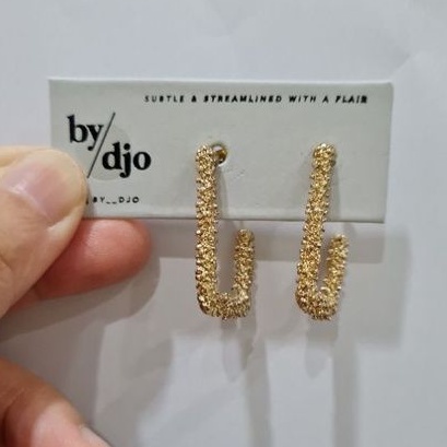 Preloved By Djo Gold Earrings (BARU)