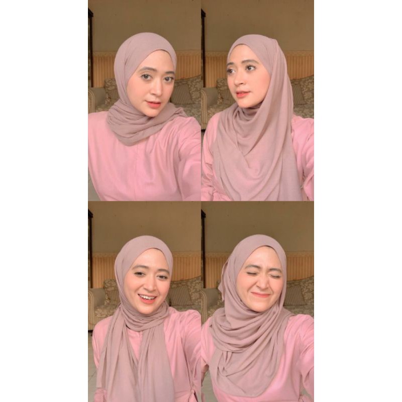 Hawa Shawl / Kerudung Pashmina Cotton Import / Miracle Voal