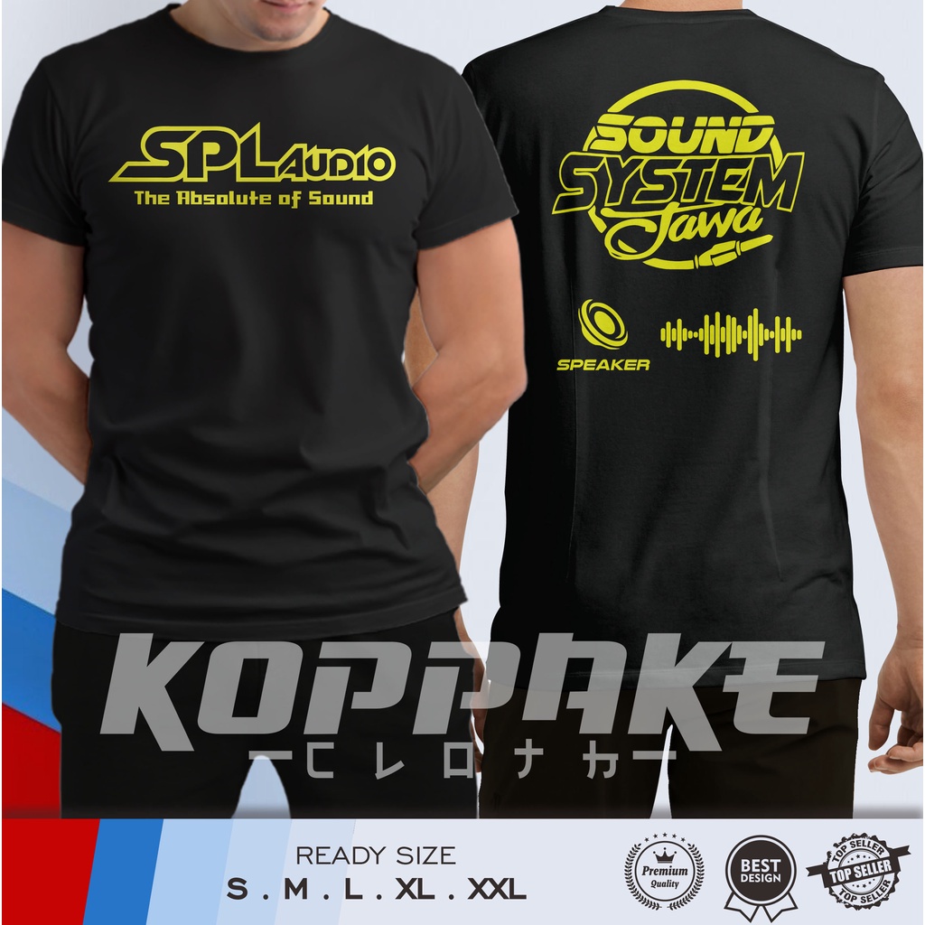 Kaos SPL Audio Logo Operator Sound System Jawa Baju Distro