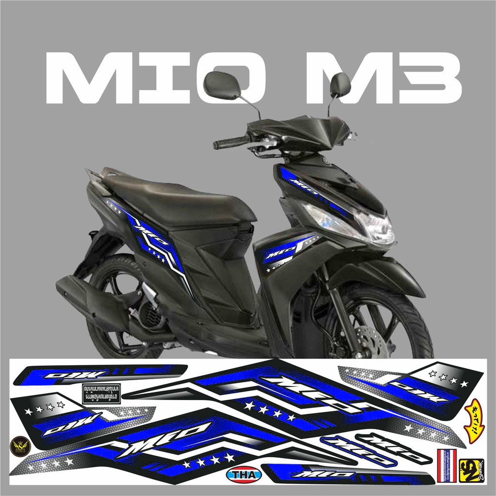 Harga Stiker Motor Mio M3 Biru Terbaru Januari 2022 BigGo Indonesia