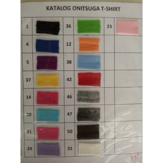 Benang Kaos Onitsuga T-Shirt