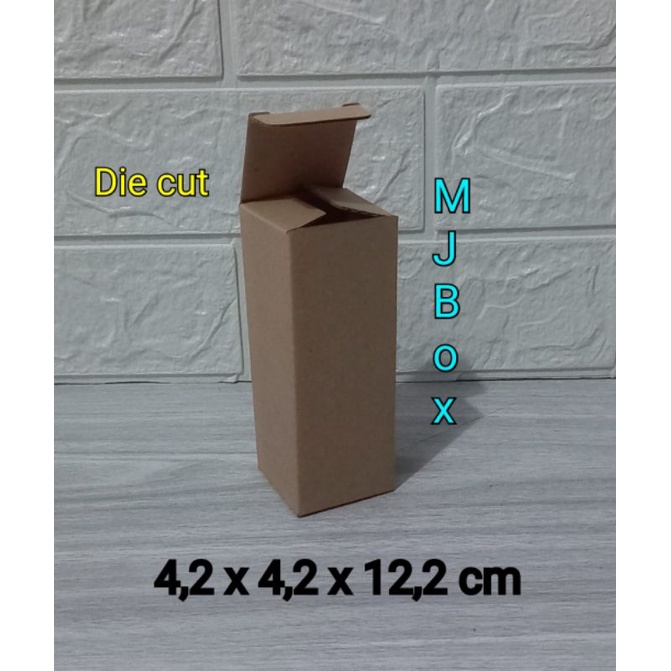 

Kardus karton Uk. 4,2x 4,2x 12,2cm.........Die Cut