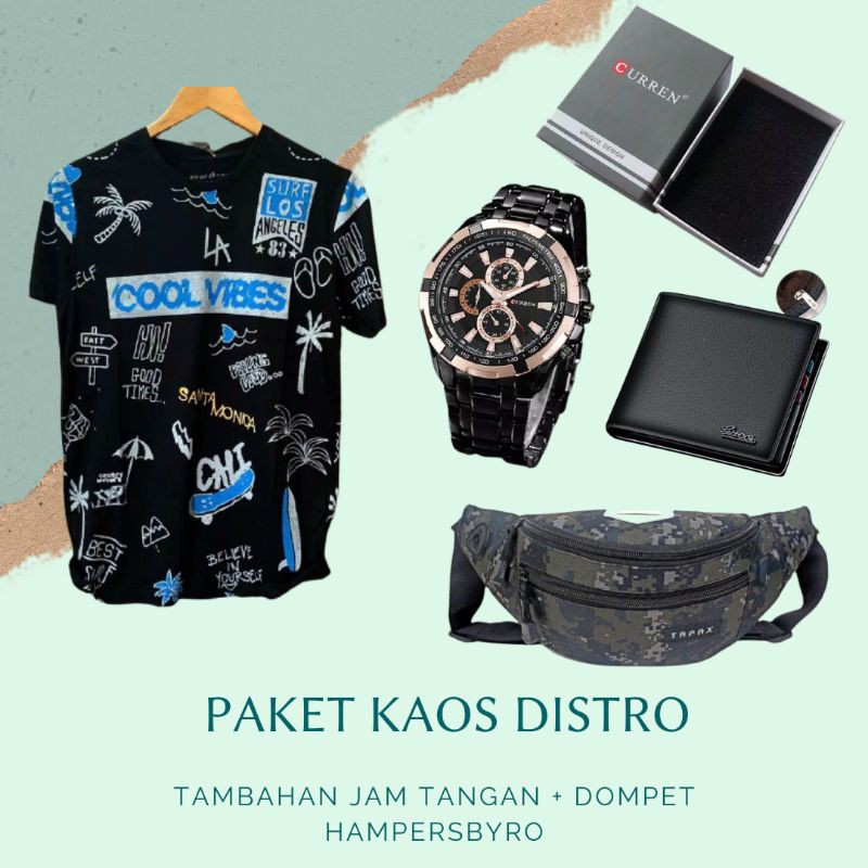 HAMPERS KADO COWOK KADO ULANG TAHUN COWOK KAOS DISTRO