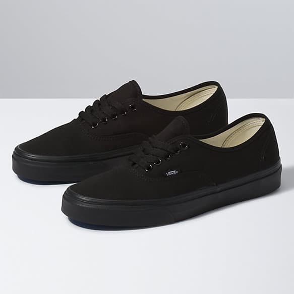 Vans authentic black black