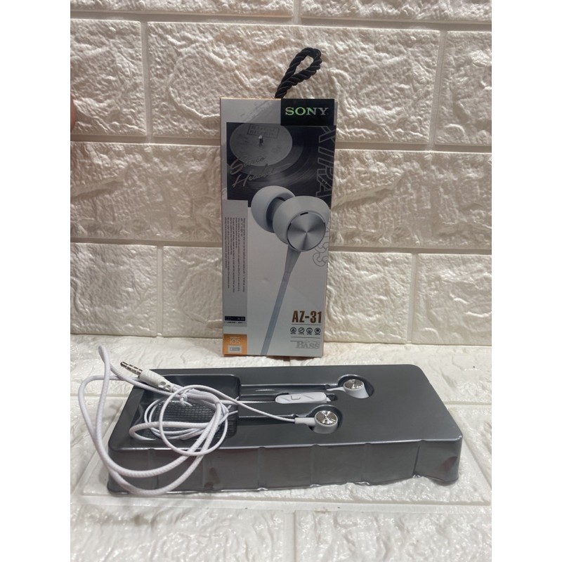 earphone Extra bass AZ-31 / Handsfree Az31