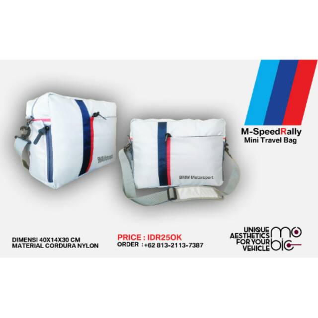 BMW M Motorsport Travel Bag 