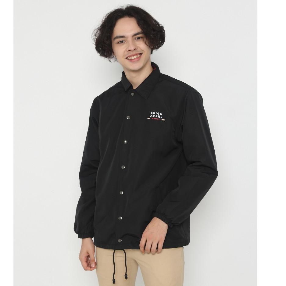 Promo?? Erigo Coach Jacket Your Mind Black tsbj511