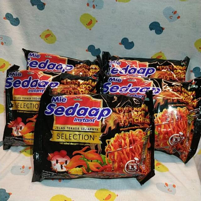 

Mie Sedaap Selection (5pcs)