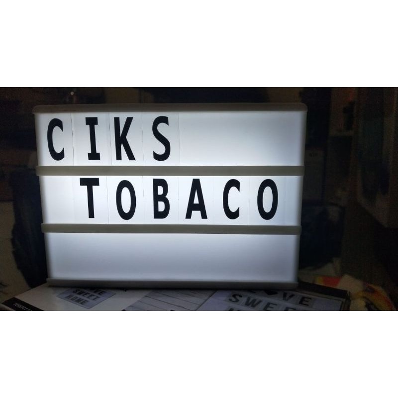 Lampu Led Cinema Light Decoration