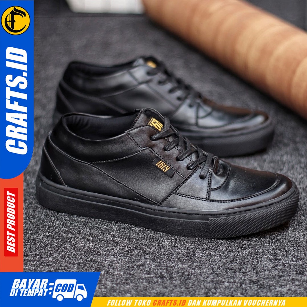 CRAFTS Beris - Sepatu Pantofel Pria Formal