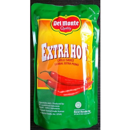 

DelMonte Saus Sambal Extra Pedas 1kg - Extra Hot Chilli Sauce 1 kg