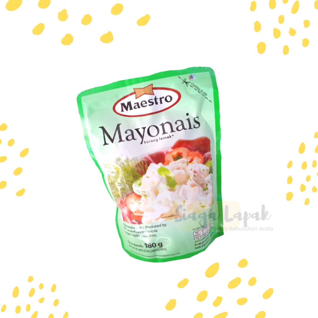 Mayonais Maestro Pouch Refil 180gr