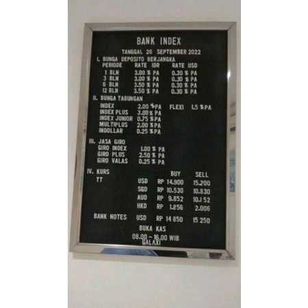 

Huruf angka Papan Moviboard