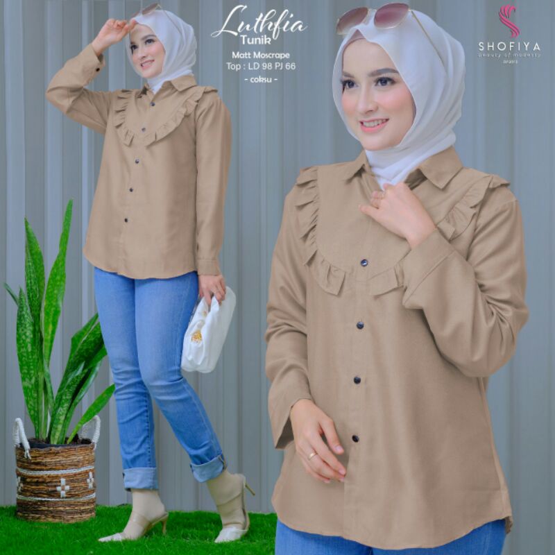 LUTHFIA Tunik by Shofiya