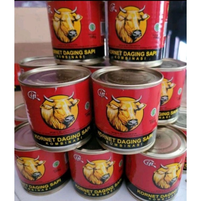 (Desty Shop)CIP CORNED BEEF 198 gr - KORNET DAGING SAPI OLAHAN KEMASAN KALENG