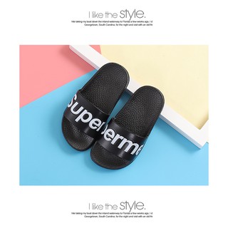  LOGU Sandal  slop karet  lucu  anak Sandal  anak superme 