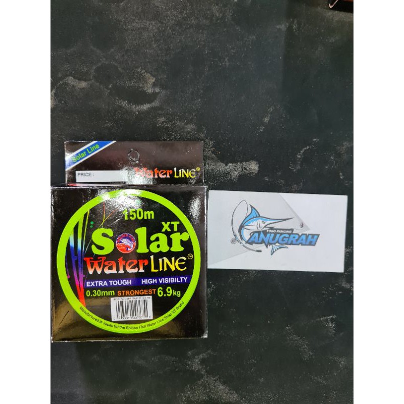 senar pancing waterline solar xt