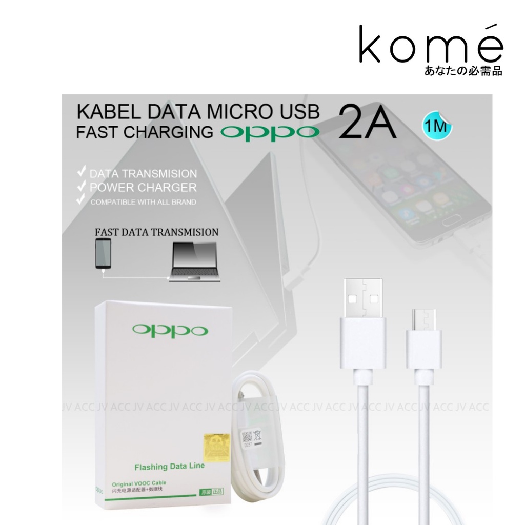 KABEL DATA OPPO 2A A33 A37 NEO 7 9 F1S NEO 5 F5 F1 R9 ORIGINAL 2A