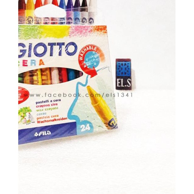 

☂ Giotto Cera 24 Colours - Crayon ➾