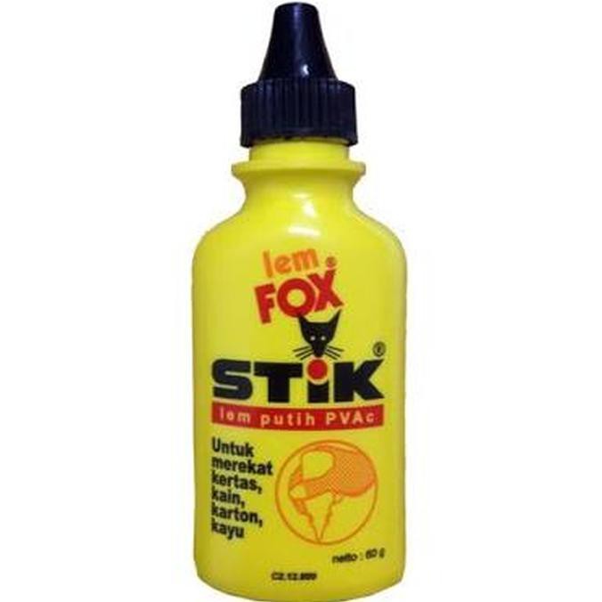 

New Lem Fox Stik 60 Gram Lem Putih Pvac Segera Beli