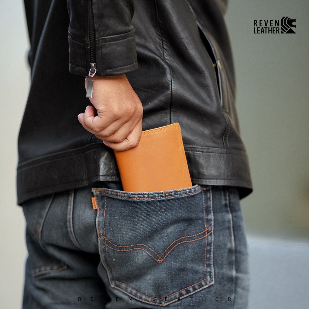 Dompet Pria Kulit Asli Dompet Cowok Lipat Original Branded Model Lipat Kulit Sapi Asli Keren Premium Athena Premium Wallet by Crown Leather Crownleather Store