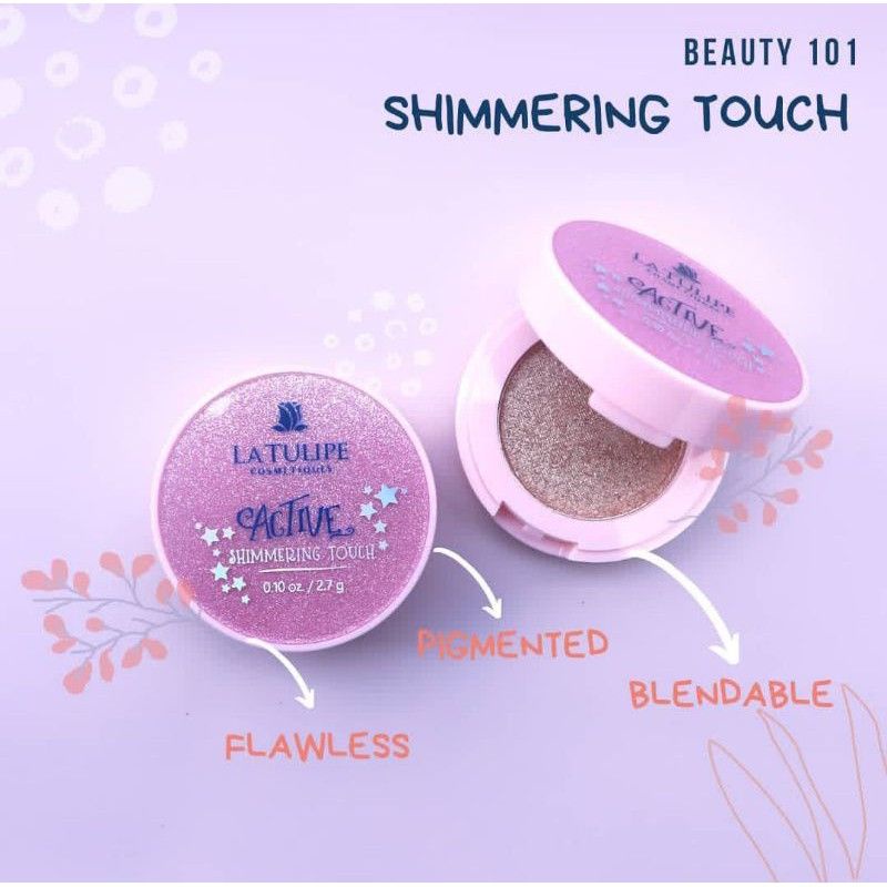 DISCOUNT 35% la tulipe active shimmering touch / shimmer