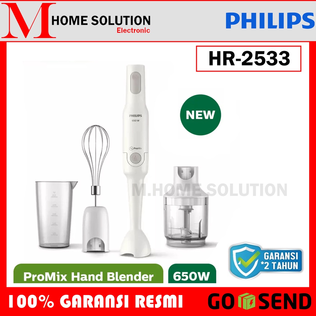 Jual Philips Hand Blender Hr 2533 Promix Advanced Garansi Resmi