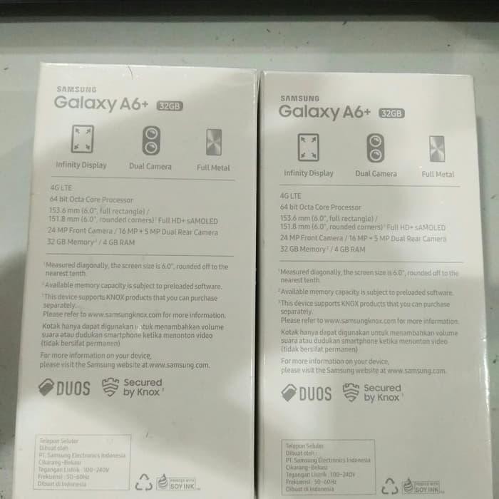 Harga murah hp promo [Baru] Samsung Galaxy A6 plus / A6+ Garansi Resmi Samsung Handphone/HP  ORI