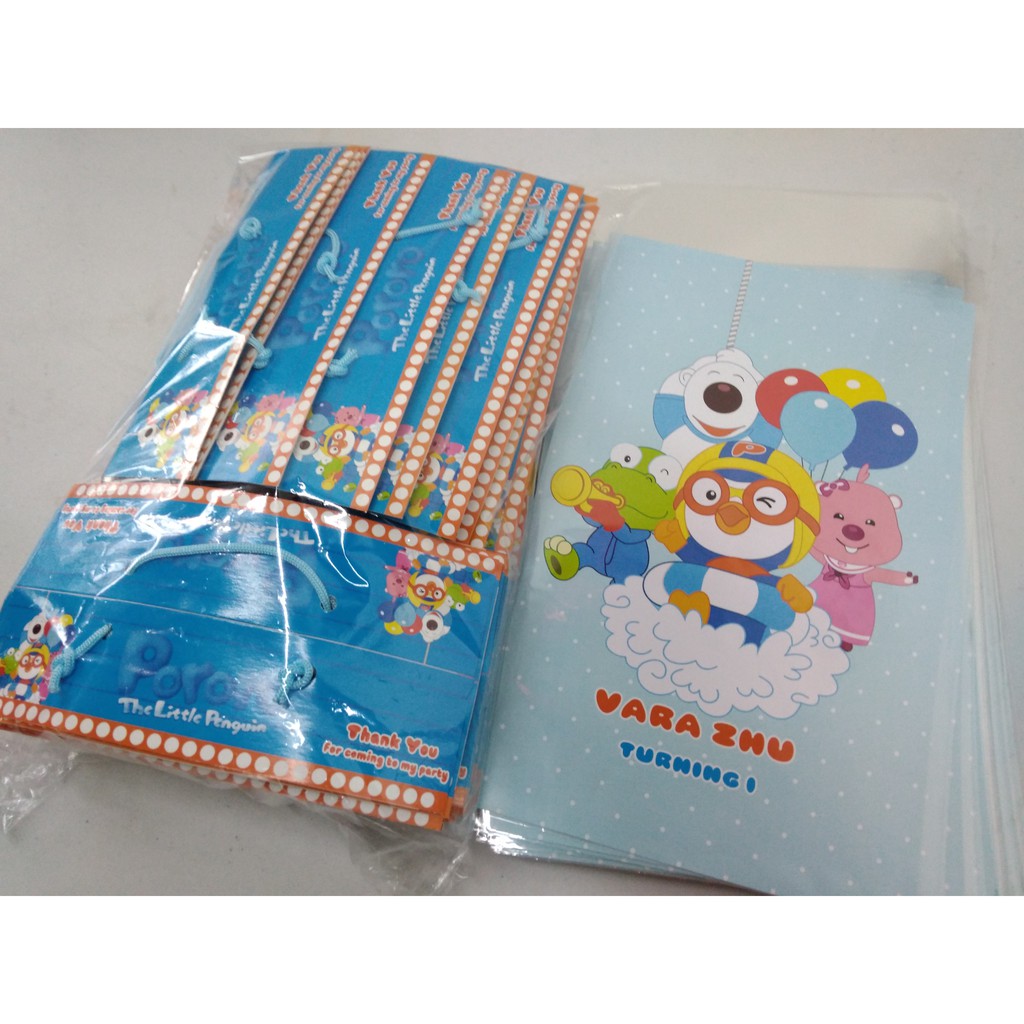 

Plastik snack karakter pororo