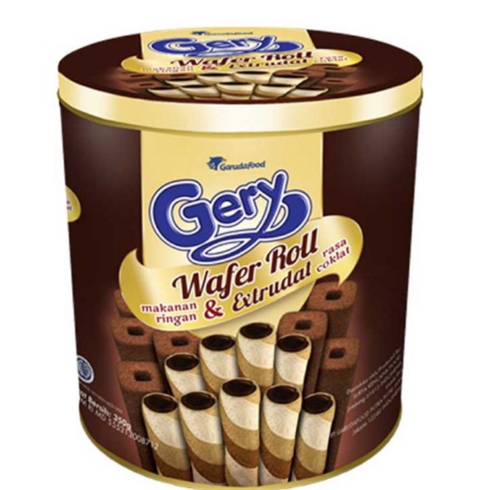 

Gery Wafer Roll Chocolate 350gr