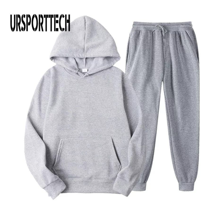 [ COD ] BERNANDO78 // SETELAN PRIA HOODIE POLOS //JOGER POLOS // SET HOODIE DAN CELANA POLOS TERLARI