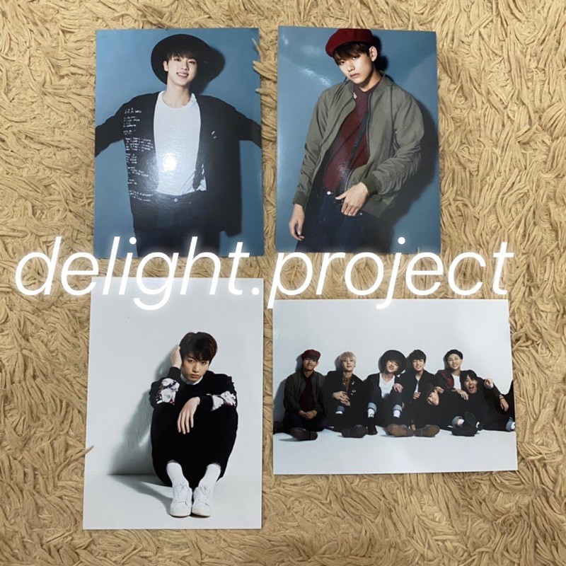 [Ready] Postcard photoset INU I need u japan jepang BTS bangtan jin jungkook tae group JK V