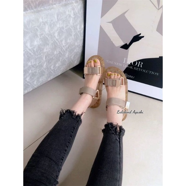 Sandal melissa papete rider AD//sepatu jelly wanita/ sandal wanita