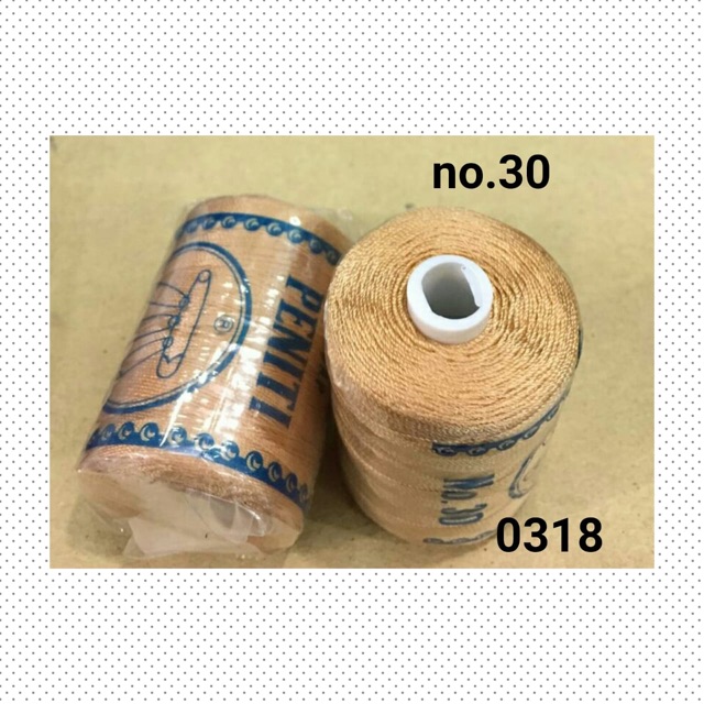 Benang jahit nilon peniti No 30 (1roll)