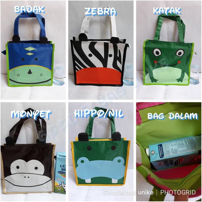 

Jinjing Parasut Animal Tas Souvenir Goody Bag Ulang Tahun Anak