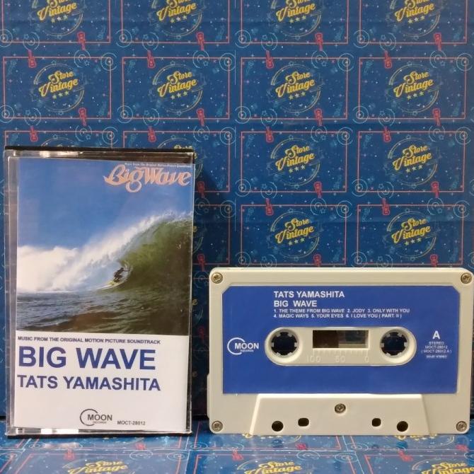 Kaset Pita Tatsuro Yamashita - Big Wave MURAH