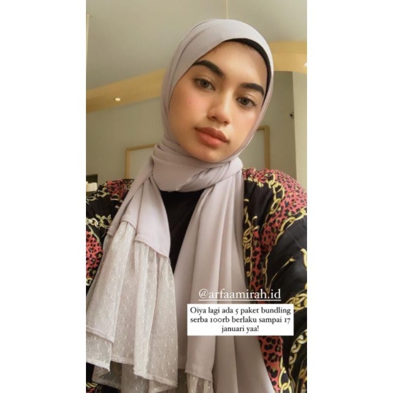 Pashmina Rempel Tulle (HUMAIRAH SERIES)