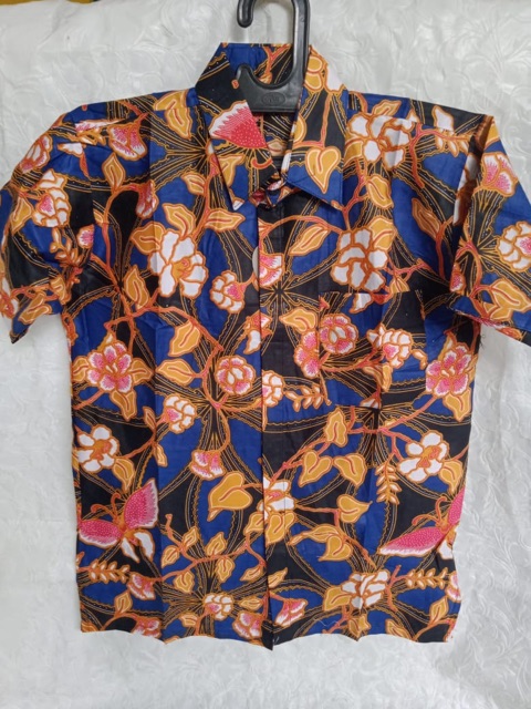 kemeja batik pria modern