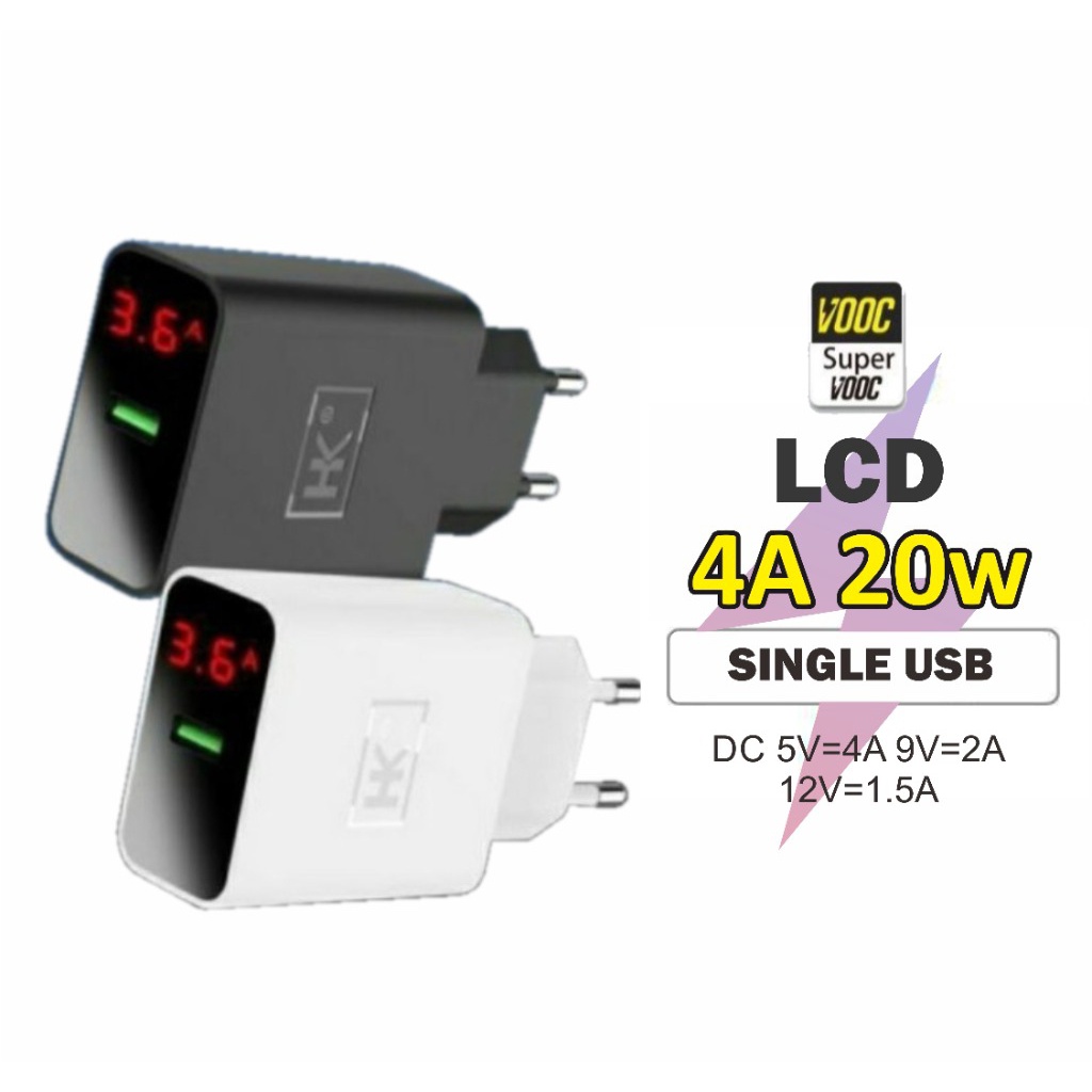 CHARGER HK D20 LCD MICRO TRAVEL ADAPTOR