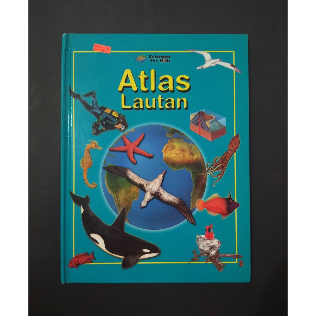 Buku Anak Erlangga for Kids Atlas Lautan