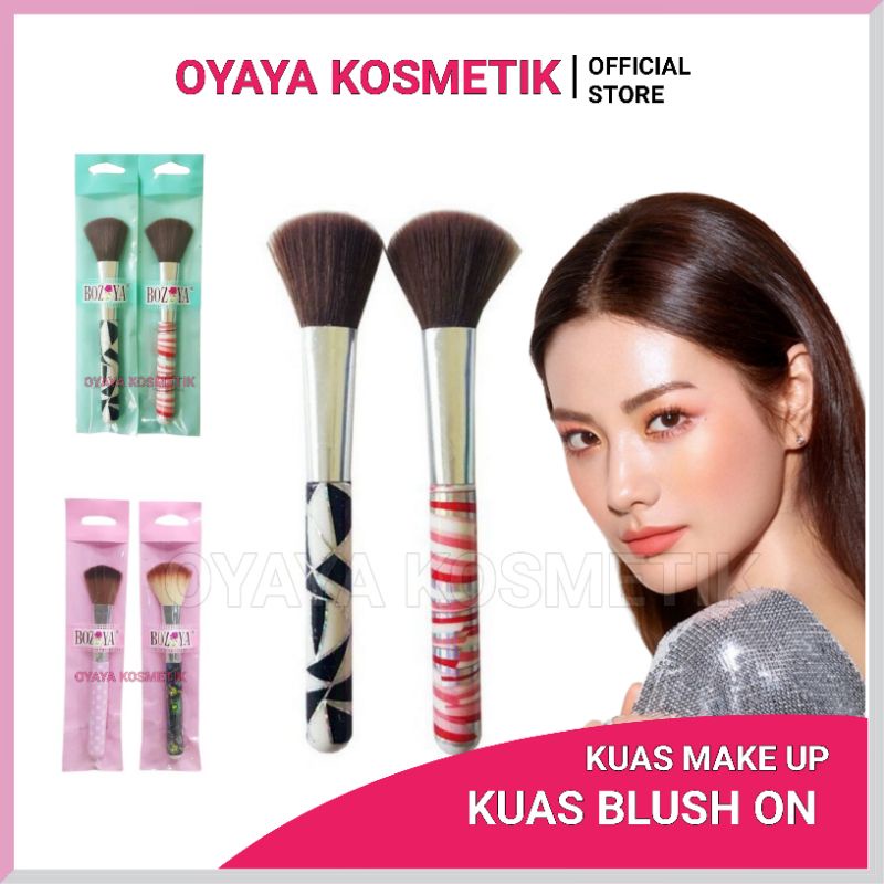 Kuas Blush On Kuas Make Up Kuas Motif Kecantikan Untuk Meratakan Serbaguma dapat Digunakan Pada Berbagai Make Up brush Berkualitas OYAYA KOSMETIK PEKANBARU ecer grosir Riau