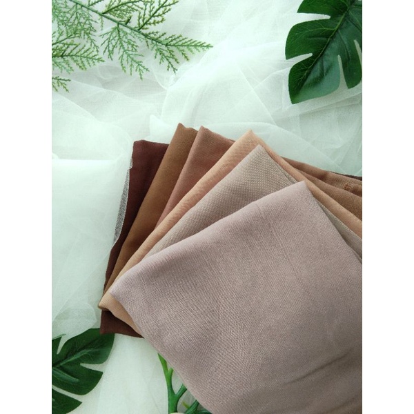 Polikatun Hijab Square Pollycotton By Adelus