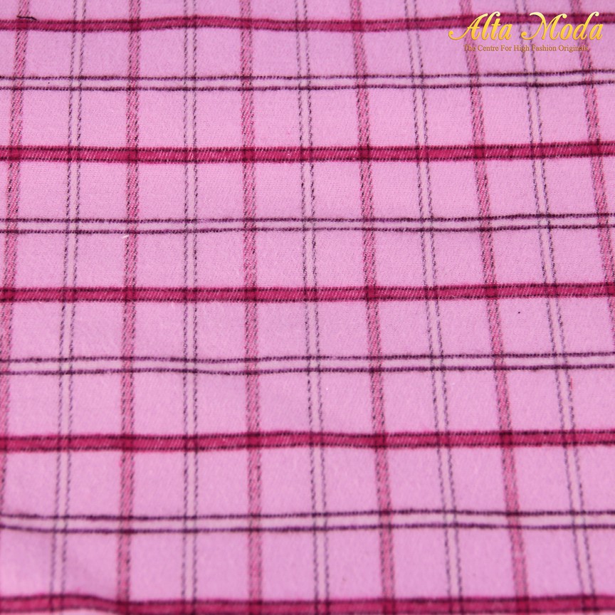 

Alta Moda Flannel Shirting Pink Kotak Kotak (1M)