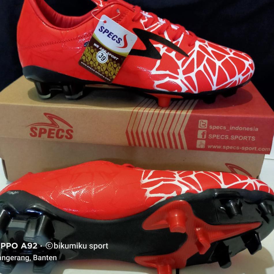 Modern - SEPATU BOLA SPECS SPYDER SEPATU OLAHRAGA SEPAKBOLA PRIA LARI SPORT TERBARU WARNA PUTIH TERL