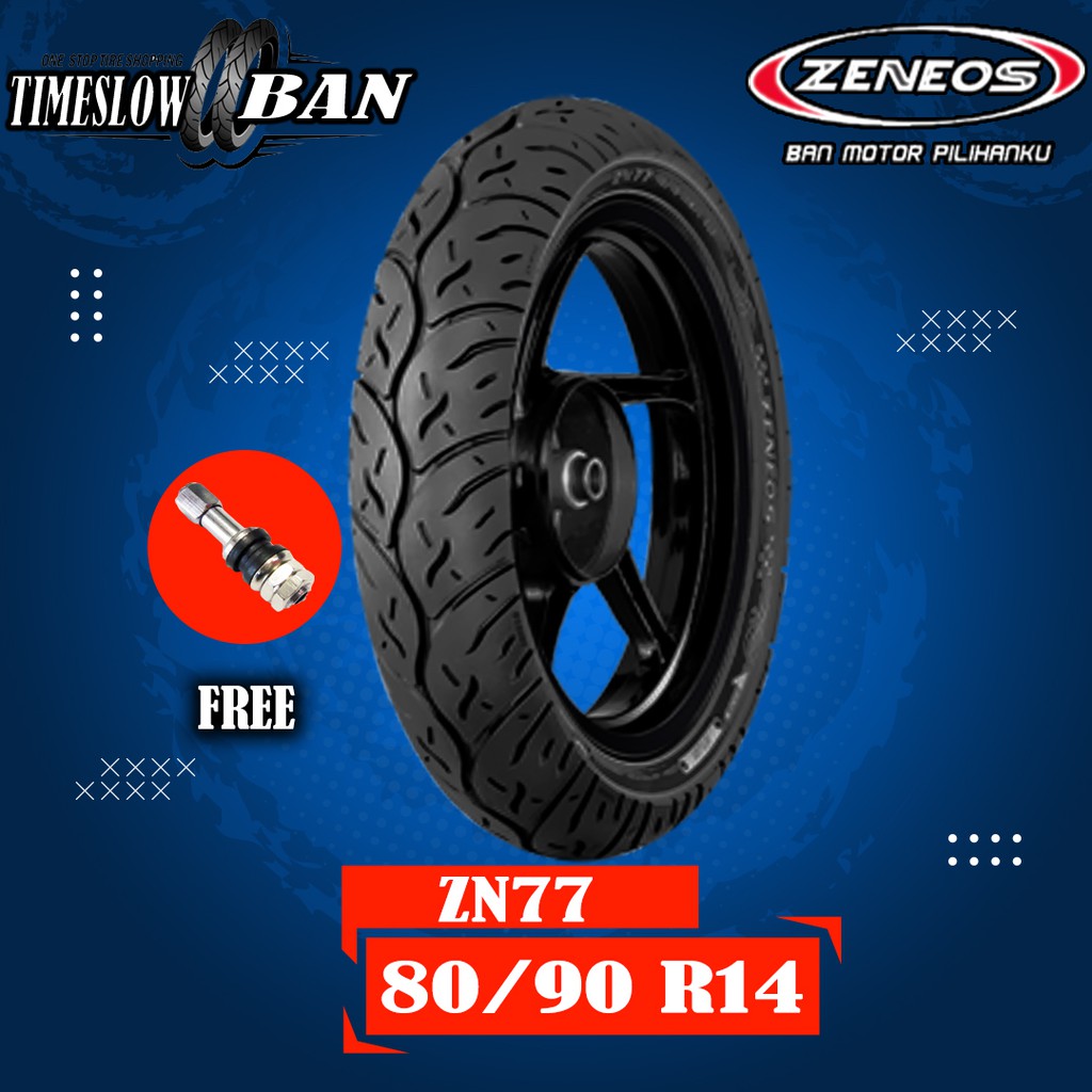 Ban Motor Matic // ZENEOS ZN77 80/90 Ring 14 Tubeless