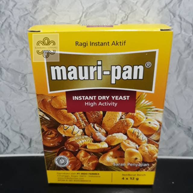 

Mauripan Ragi Instan Kuning Kemasan Sachet 4x12gr