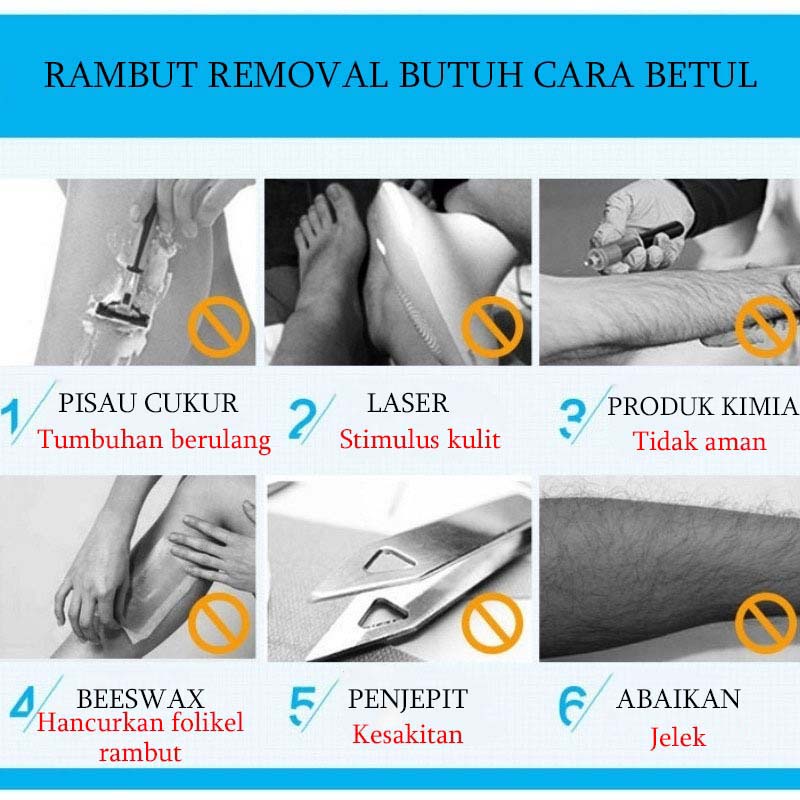 Cream Krim Spray Penghilang bulu permanen rambut Hair removal cream 120ml Rambut ketiak Penghilang bulu Bagian privat kaki Lengan Krim penghilang rambut cepat yang aman lembut tanpa rasa sakit