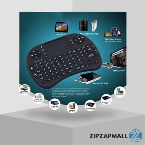 Mini Keyboard Wireless 2.4GHz dengan Touch Pad &amp; Mouse / Keyboard Wireless Gaming Rgb Laptop Tablet Ipad Touchpad Mini / Keypad Laptop Lenovo Asus Hp Acer / Keyboard Mini Minimalis Untuk Hp Android Laptop Leptop Komputer Pc Tv Box Tablet Stb Usb Murah Ori